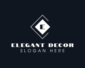 Elegant Modern Diamond Brand logo design