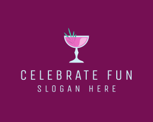 Party Cocktail Drink  logo