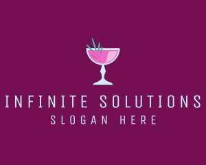 Party Cocktail Drink  logo