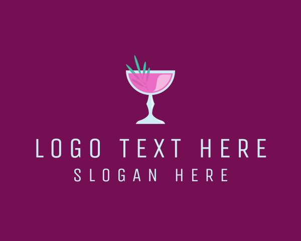 Party Cocktail Drink  logo