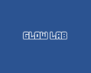 Robotic Glow Text logo