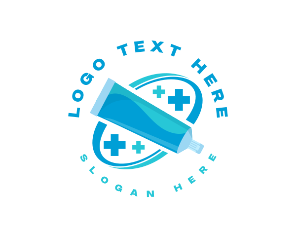 Toothpaste logo example 3