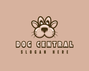 Dog Paw Pet logo design