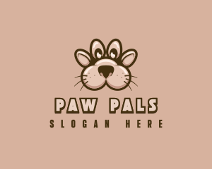 Dog Paw Pet logo design