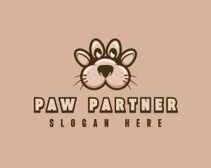 Dog Paw Pet logo design