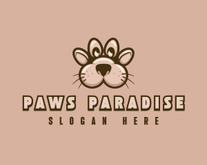 Dog Paw Pet logo design