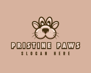 Dog Paw Pet logo design