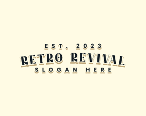 Retro Hipster Craft logo