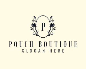 Floral Skincare Boutique logo design