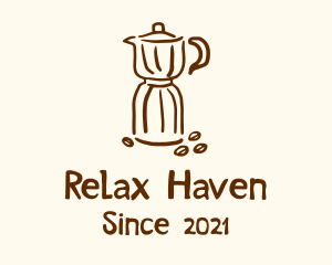 Brewed Coffee Bean logo