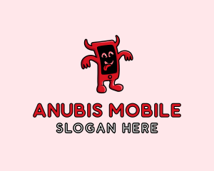 Scary Devil Phone logo design