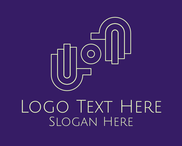 Frame logo example 4