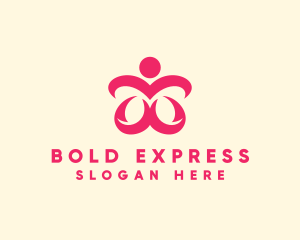 Floral Spa Wellness logo design