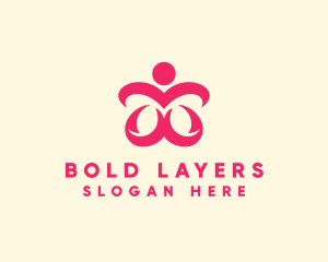 Floral Spa Wellness logo design