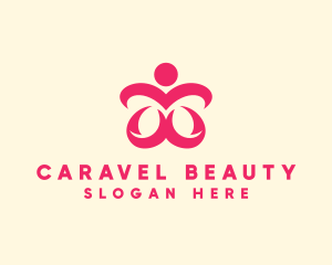 Floral Spa Wellness logo design