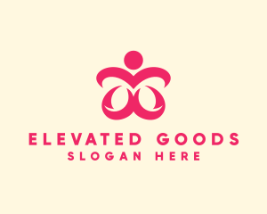 Floral Spa Wellness logo design