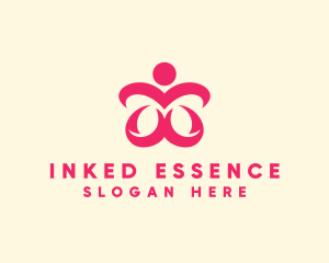 Floral Spa Wellness logo design