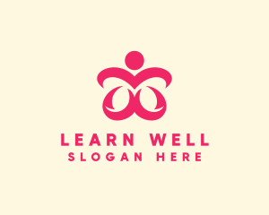 Floral Spa Wellness logo design