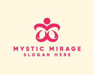 Floral Spa Wellness logo design