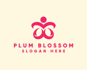 Floral Spa Wellness logo design