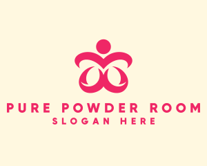 Floral Spa Wellness logo design