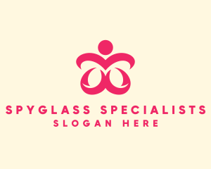 Floral Spa Wellness logo design