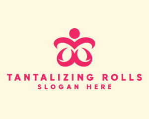 Floral Spa Wellness logo design