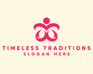 Floral Spa Wellness logo design