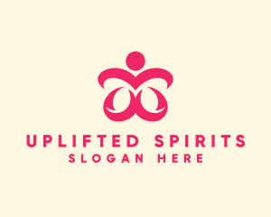 Floral Spa Wellness logo design