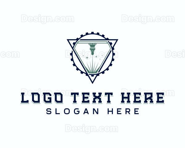 Laser Fabrication Industrial Logo