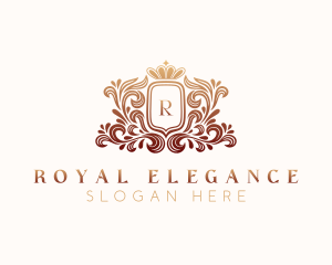 Royal Shield Monarchy logo design