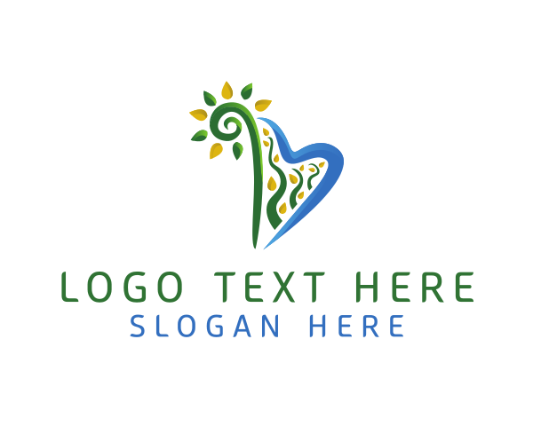 Plain logo example 4