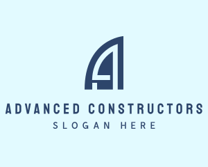 Industrial Company Construction logo design