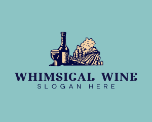 Virginia Wine Country logo design