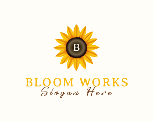 Sunflower Botanical Farm logo design