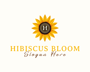 Sunflower Botanical Farm logo design