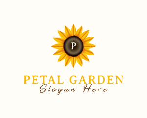 Sunflower Botanical Farm logo design