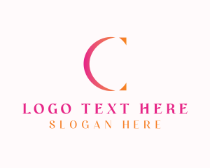 Fashion Stylist Letter C logo