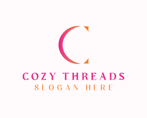 Fashion Stylist Letter C logo design