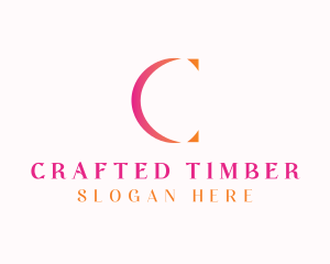 Fashion Stylist Letter C logo design