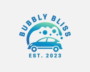 Water Splash Car Cleaning logo design