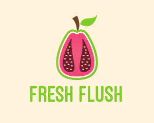 Organic Fruit Market  logo design