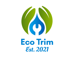 Eco Friendly Plumbing  logo design