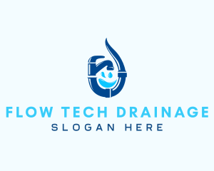 Faucet Pipe Plumbing logo