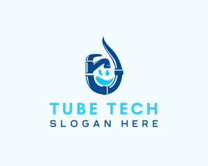 Faucet Pipe Plumbing logo