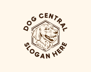 Dog Pet Portrait logo design