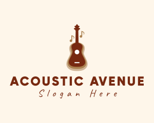 Country Music Guitar logo design