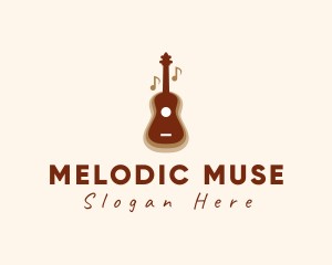 Country Music Guitar logo design