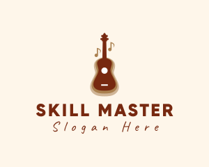 Country Music Guitar logo design