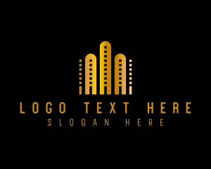 Skyscraper Building Tower logo